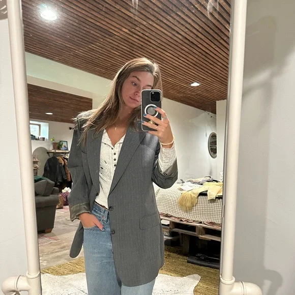 Vintage oversized blazer - Picture 2 of 5